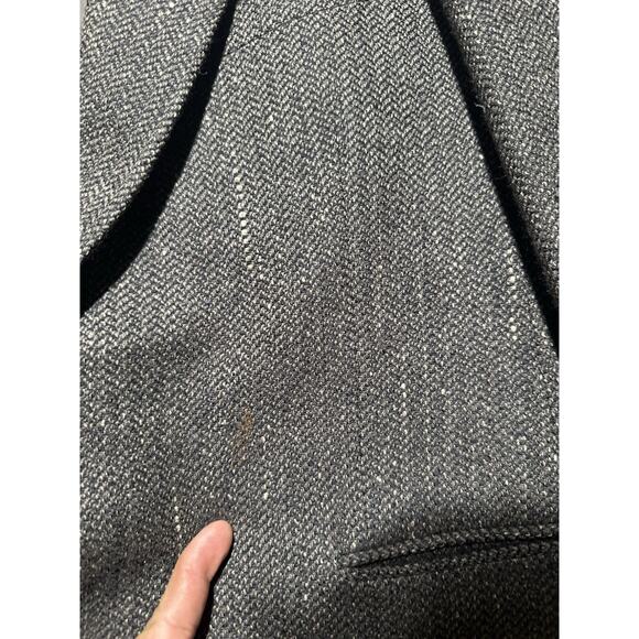 40R MANI by Armani Italy Men's Tan Geometric 100% Virgin Wool Sports Coat Jacket - Picture 3 of 9